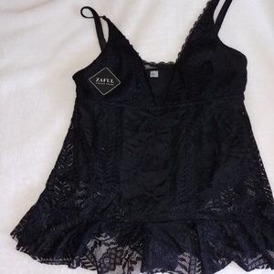 🌊black lace bathing suit🌊